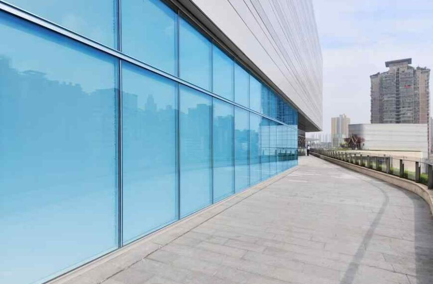 A elegância transparente: Descubra o fascínio e os benefícios de um muro de vidro para sua casa