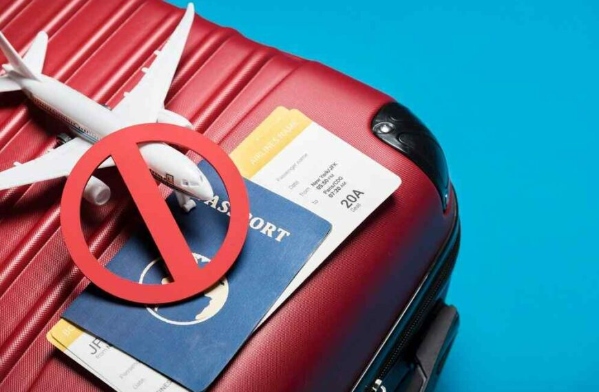 cancelamento de viagens